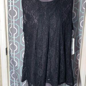 🔴Daisy Fuentes Lace blouse